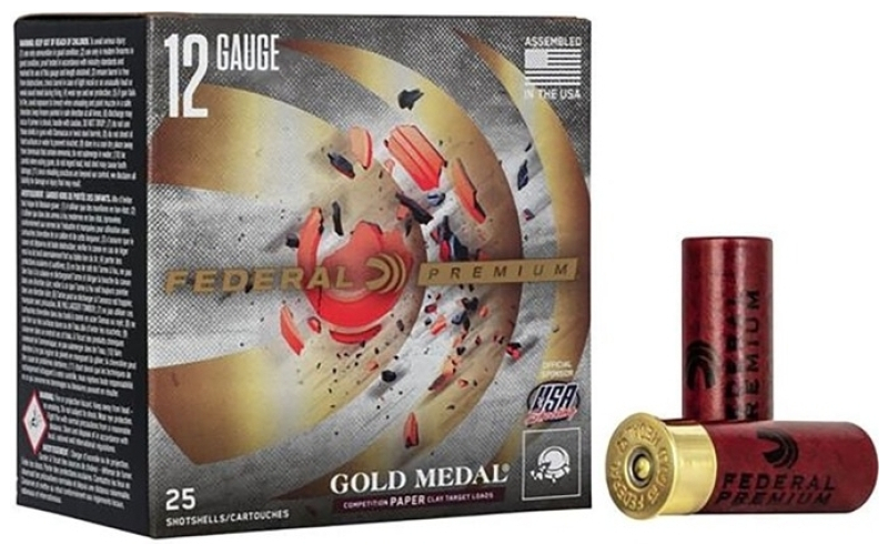 Federal 12 gauge 2-3/4'' 1-1/8 oz #7.5 shot 25/box